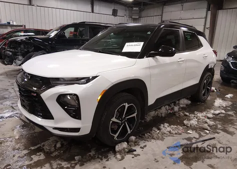 2021 Chevrolet Trailblazer Awd Rs from USA, damaged, VIN KL79MUSL7MB156974